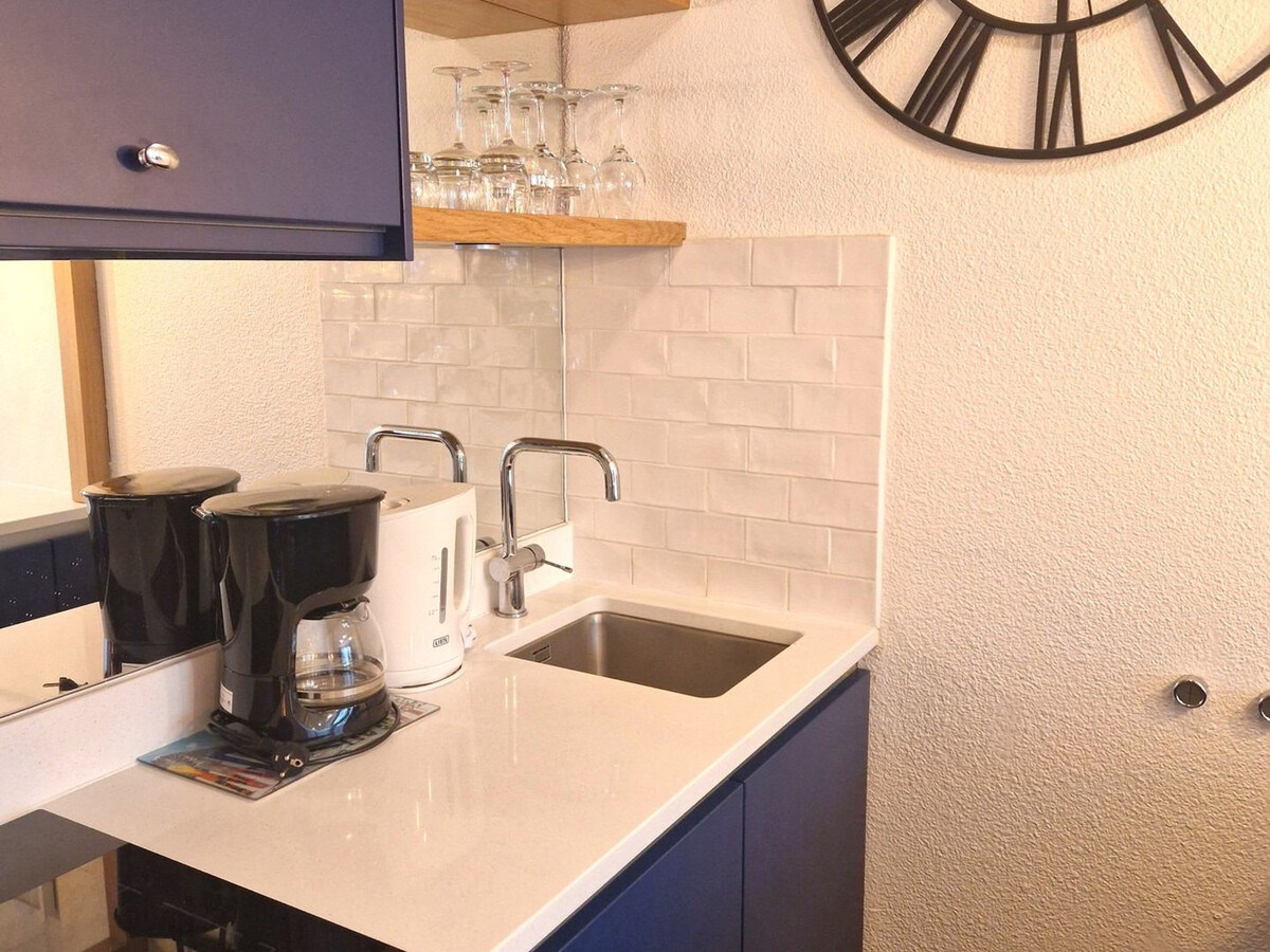 Studio 4 pers rénové avec balcon, centre Valfréjus - Photo 13