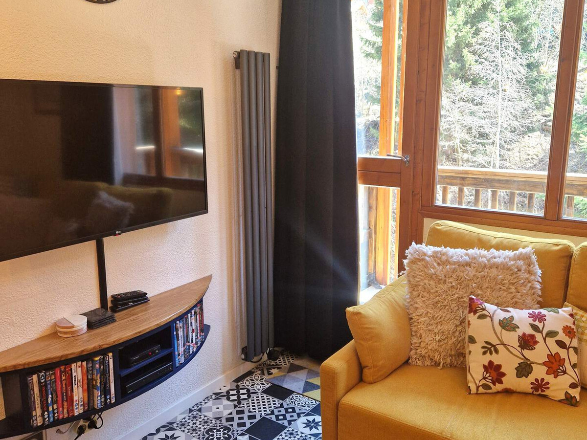 Studio 4 pers rénové avec balcon, centre Valfréjus - Photo 14