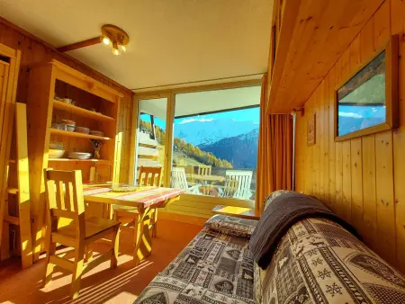 Studio 17 m² avec balcon et casier à skis à Plan Peisey : photo 7