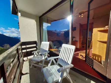 Studio 17 m² avec balcon et casier à skis à Plan Peisey : photo 9