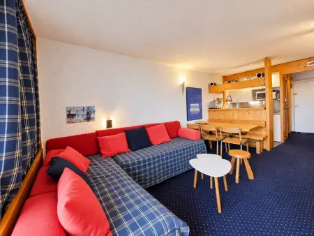 Appartement 5 pers. avec balcon Sud-Ouest aux Arcs 1800 : photo 2