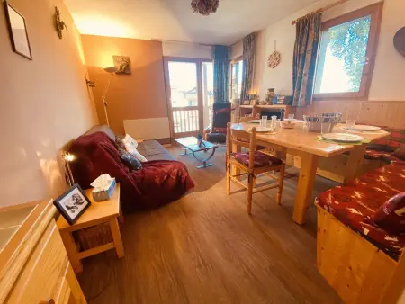 Location appartement à Peisey Nancroix Plan Peisey, Confortable appartement 6 pers, prox pistes, parking inclus