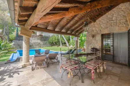 Villa Son Duri à Inca : piscine 8x4m et vue montagnes : photo 10