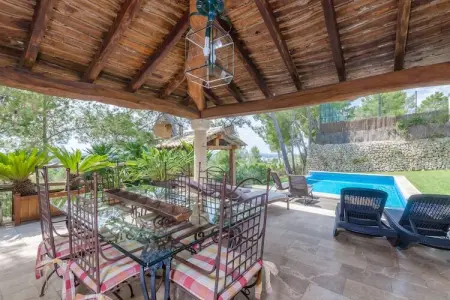 Villa Son Duri à Inca : piscine 8x4m et vue montagnes : photo 18