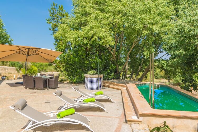 Villa Son Paparra – Piscine d'eau salée et jardin, Inca - Photo 61