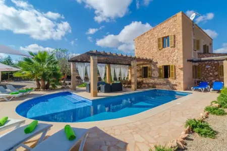Villa Ca Na Carme – Piscine d'eau salée à Campos : photo 2