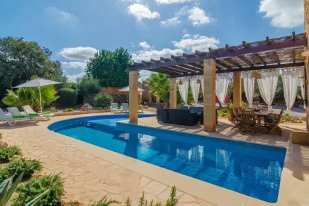 Villa Ca Na Carme – Piscine d'eau salée à Campos : photo 15