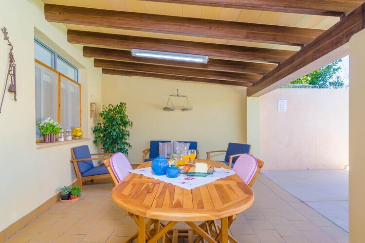 Villa Ca Ses Nines : piscine d'eau salée à Ariany - Photo 5