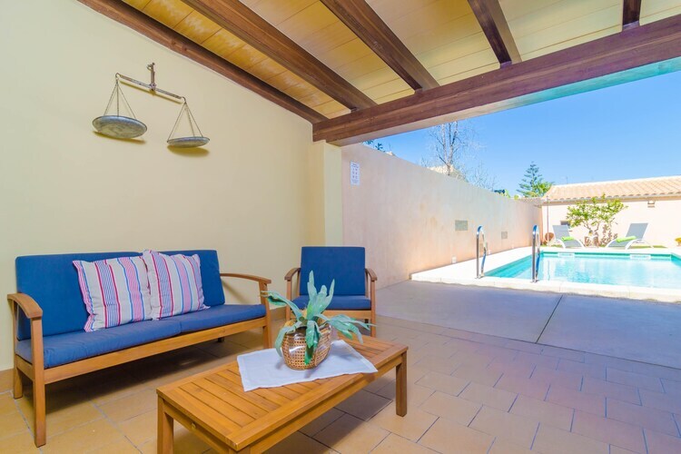 Villa Ca Ses Nines : piscine d'eau salée à Ariany - Photo 20