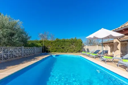 Villa Can Antich, 7 pers., piscine et jardin à Lloseta : photo 9