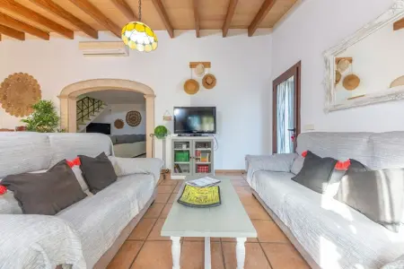 Villa Can Antich, 7 pers., piscine et jardin à Lloseta : photo 18