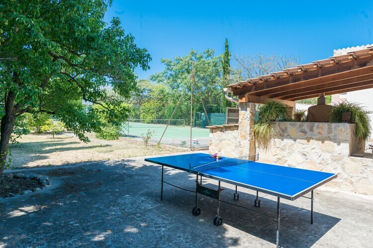 Villa Ca Na Sioneta à Campanet, piscine et courts - Photo 16
