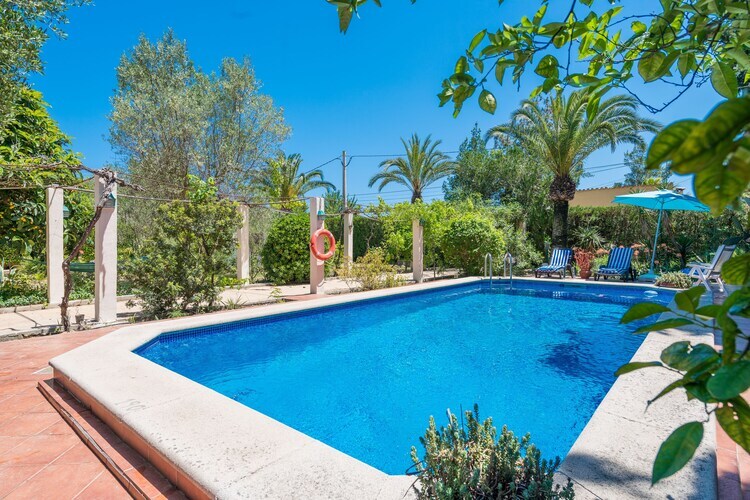 Villa Ca Na Sioneta à Campanet, piscine et courts - Photo 18