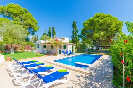 Villa Ca N'estel, piscine 7.5m et plage à Cala d'Or : photo 2