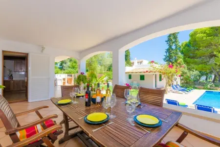 Villa Ca N'estel, piscine 7.5m et plage à Cala d'Or : photo 5