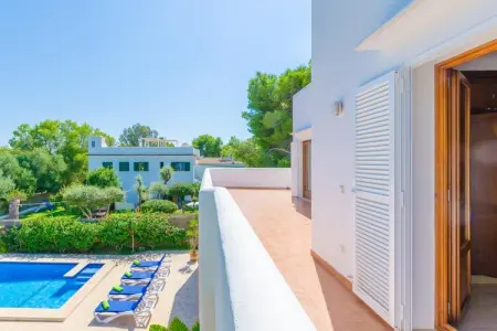 Villa Ca N'estel, piscine 7.5m et plage à Cala d'Or : photo 9
