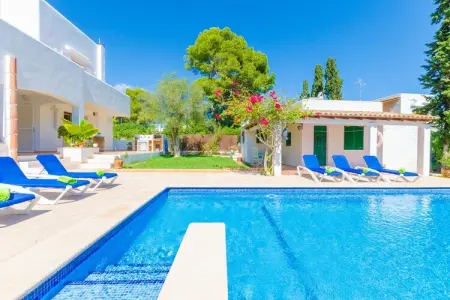 Villa Ca N'estel, piscine 7.5m et plage à Cala d'Or : photo 25