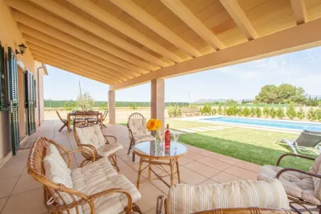 Villa S'estacio à Muro : piscine 10x5m et jardin 120m² : photo 24