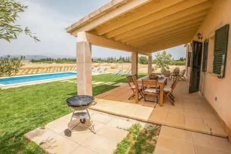 Villa S'estacio à Muro : piscine 10x5m et jardin 120m² : photo 26