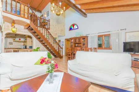 Can Reure (can Paris), Villa à Inca avec piscine privée et BBQ - Photo 3
