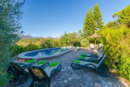 Can Reure (can Paris), Villa à Inca avec piscine privée et BBQ - Photo 11