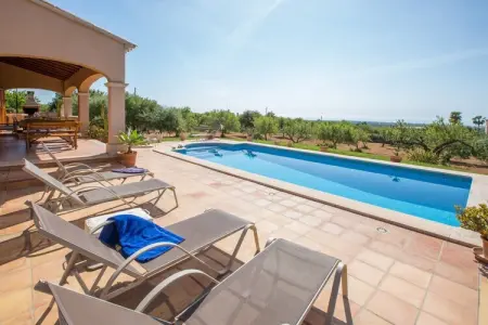 Villa Can Marines avec piscine 9x4,5m à Santanyi : photo 6