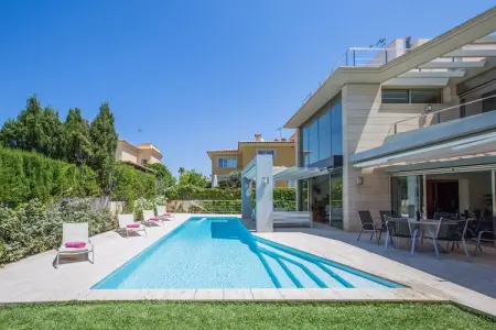 Villa Agusmar – 10 pers, piscine sel et terrasse vue mer : photo 2