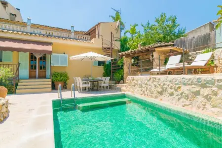 Location villa à Caimari (selva), Illes Balears, Villa à Caimari avec Piscine et Vue