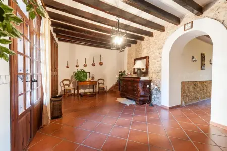 Villa Es Raco à Caimari : piscine et terrasses : photo 27