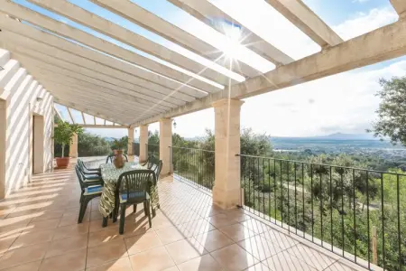 Villa Son Morey, piscine saline et terrasses à Vilafranca : photo 2
