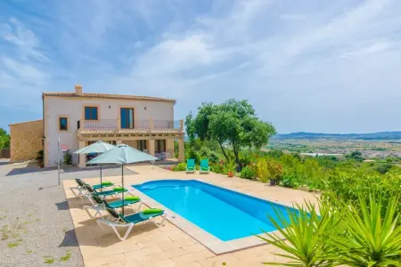 Villa Son Morey, piscine saline et terrasses à Vilafranca : photo 3