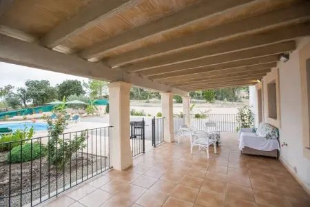 Villa Son Morey, piscine saline et terrasses à Vilafranca : photo 9