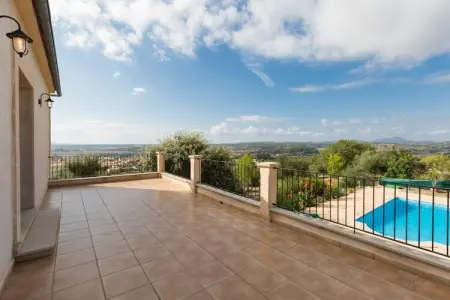 Villa Son Morey, piscine saline et terrasses à Vilafranca : photo 25