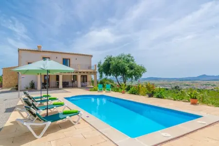 Villa Son Morey, piscine saline et terrasses à Vilafranca : photo 31