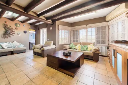 Villa Can MarÇal à Marratxí, piscine et tennis : photo 2