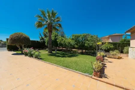 Villa Can MarÇal à Marratxí, piscine et tennis : photo 39