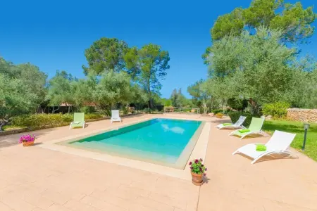 Can Fosquet, villa avec piste de padel privée : photo 2