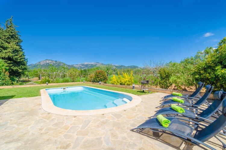 Villa S'alqueria à Campanet, piscine privée et verger - Photo 13
