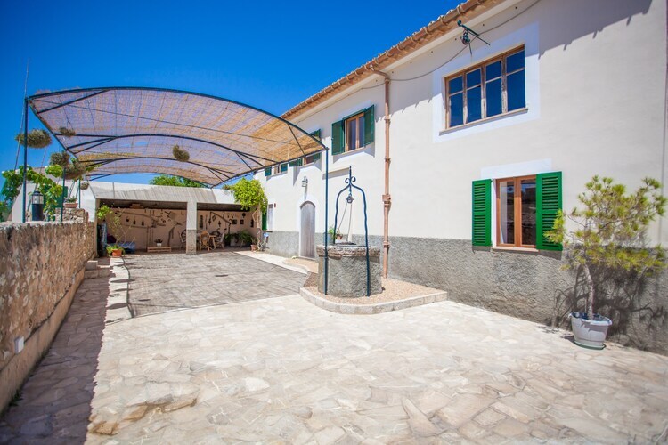 Villa Sa Vinyota à Llubi : piscine et animaux - Photo 6
