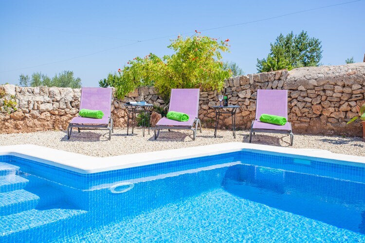Villa Sa Vinyota à Llubi : piscine et animaux - Photo 10