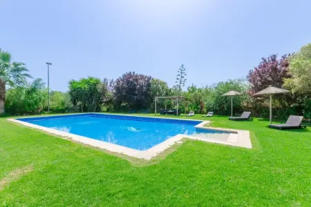 Villa Ca'n Berguins, Buger : piscine 16x8m et jardin privé : photo 2