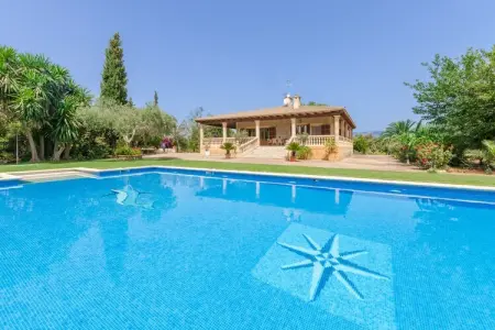 Villa Ca'n Berguins, Buger : piscine 16x8m et jardin privé : photo 10