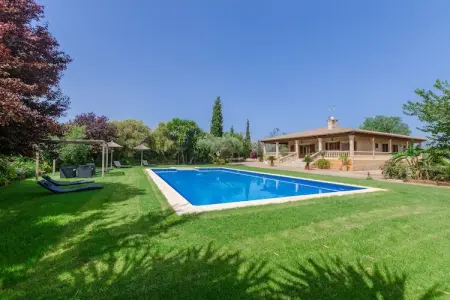 Villa Ca'n Berguins, Buger : piscine 16x8m et jardin privé : photo 12