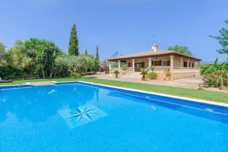 Villa Ca'n Berguins, Buger : piscine 16x8m et jardin privé : photo 13