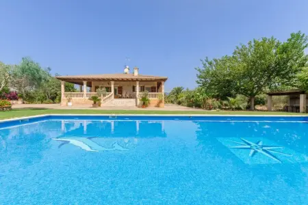 Villa Ca'n Berguins, Buger : piscine 16x8m et jardin privé : photo 15