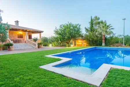 Villa Ca'n Berguins, Buger : piscine 16x8m et jardin privé : photo 16