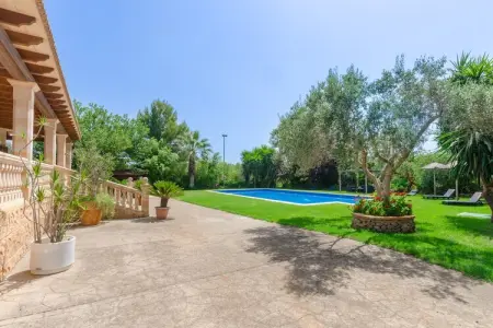 Villa Ca'n Berguins, Buger : piscine 16x8m et jardin privé : photo 17