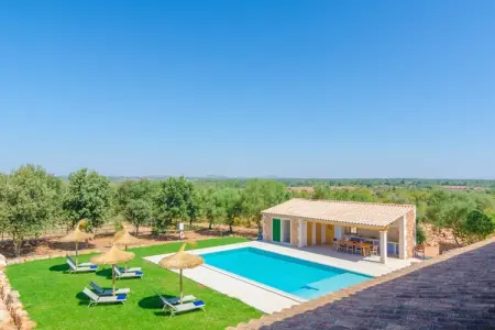 Villa Son Fadri : piscine salée 11,5m, 5 chambres, Campos : photo 7