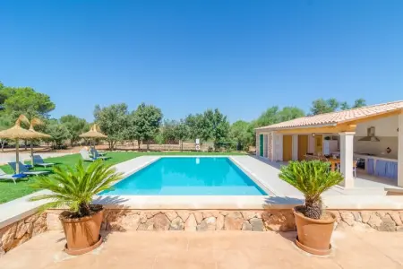Villa Son Fadri : piscine salée 11,5m, 5 chambres, Campos : photo 8