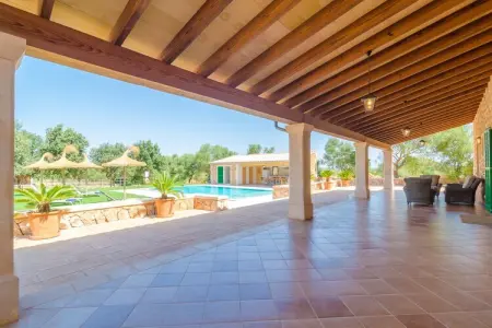 Villa Son Fadri : piscine salée 11,5m, 5 chambres, Campos : photo 15